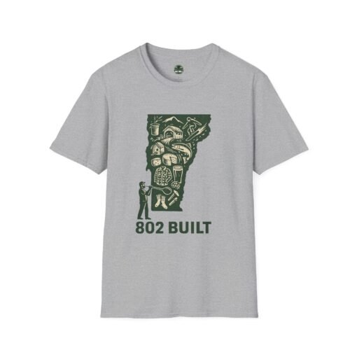 802 BUILT Vermont Heritage T-Shirt – Strong Iconic Pride - Image 15