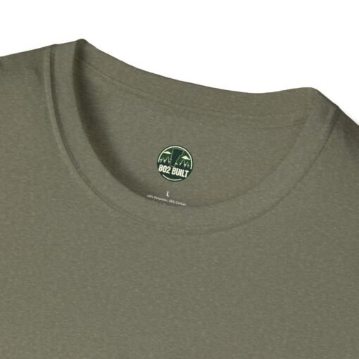 802 BUILT Montpelier Vermont T-Shirt | Bold Vermont Pride Gear - Image 2