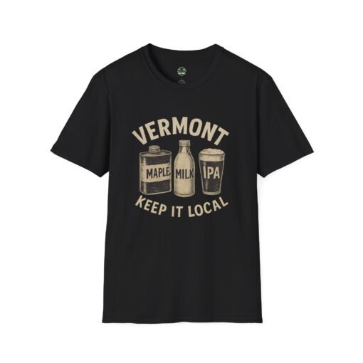 Authentic Vermont Maple Milk IPA T-Shirt – 802 BUILT Keep It Local - Image 9