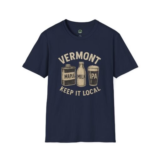 Authentic Vermont Maple Milk IPA T-Shirt – 802 BUILT Keep It Local - Image 25