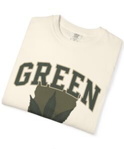 Alternative view of 802 BUILT Green Mountain State Cannabis T-Shirt – Funny Vermont Cannabis Shirt