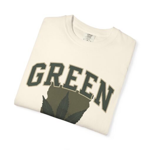 802 BUILT Green Mountain State Cannabis T-Shirt – Funny Vermont Cannabis Shirt - Image 2