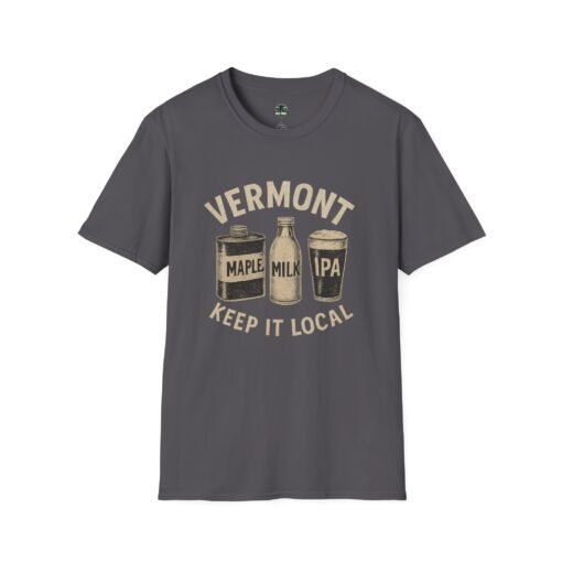 Authentic Vermont Maple Milk IPA T-Shirt – 802 BUILT Keep It Local - Image 17