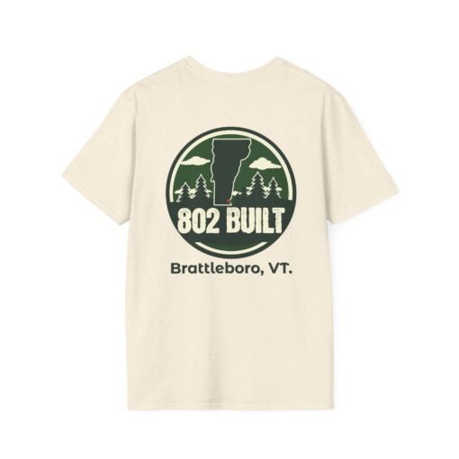 802 BUILT Brattleboro Vermont T-Shirt