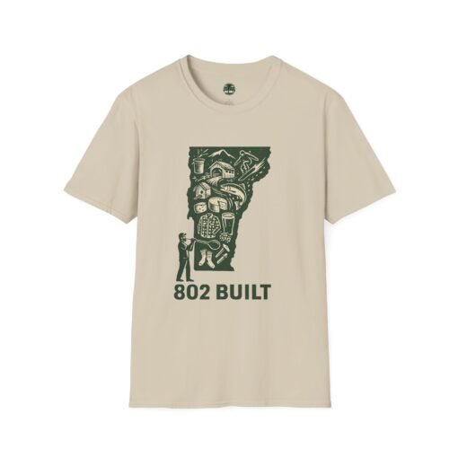802 BUILT Vermont Heritage T-Shirt – Strong Iconic Pride - Image 9
