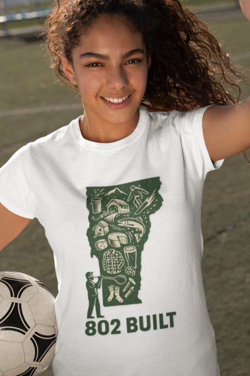 802 BUILT Vermont Heritage T-Shirt – Strong Iconic Pride - Image 5