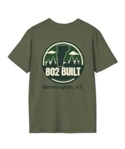 802 BUILT Bennington Vermont T-Shirt