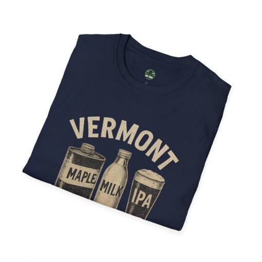 Authentic Vermont Maple Milk IPA T-Shirt – 802 BUILT Keep It Local - Image 27