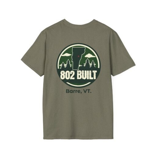 802 BUILT Barre Vermont T-Shirt