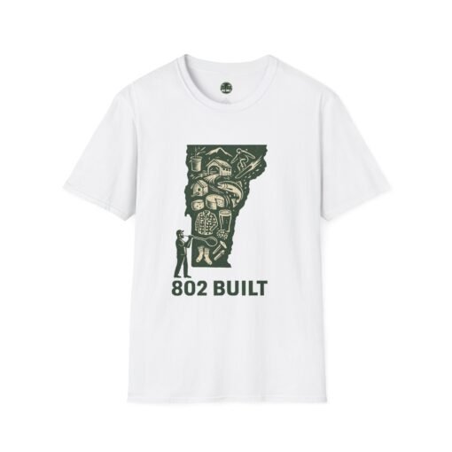 802 BUILT Vermont Heritage T-Shirt – Strong Iconic Pride - Image 6