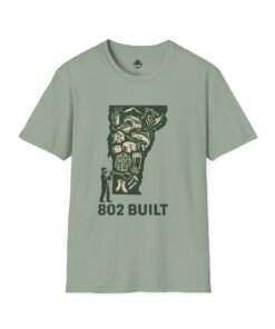 802 BUILT Vermont Heritage T-Shirt