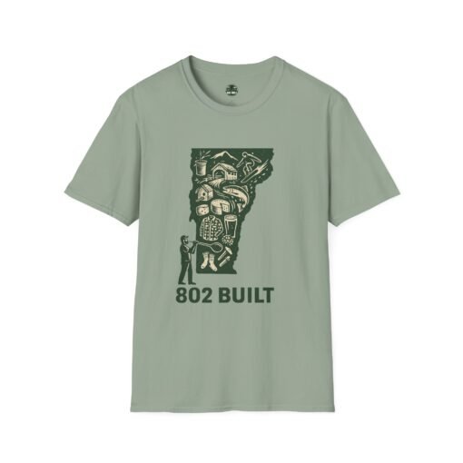 802 BUILT Vermont Heritage T-Shirt