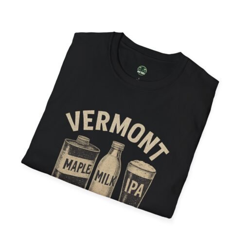 Authentic Vermont Maple Milk IPA T-Shirt – 802 BUILT Keep It Local - Image 11