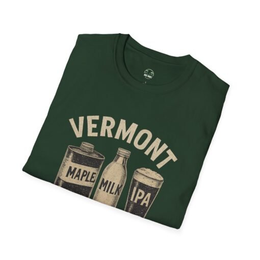 Authentic Vermont Maple Milk IPA T-Shirt – 802 BUILT Keep It Local - Image 7
