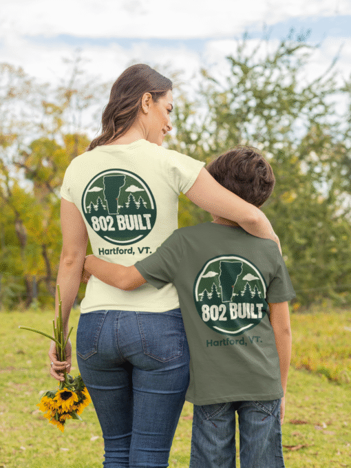 802 BUILT Hartford Vermont T-Shirt | Authentic Vermont Heritage Gear - Image 5