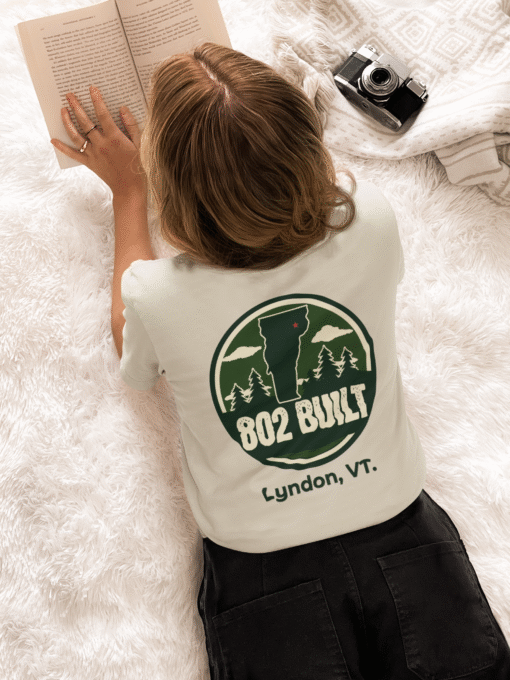 802 BUILT Lyndon Vermont T-Shirt | Authentic Small-Town Pride Gear - Image 6