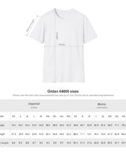 Gildan 64000 - Size Chart