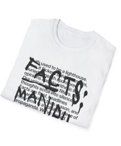 Alternative view of Unisex Softstyle T-Shirt with Thought-Provoking Design, Casual Wear, Gift for Friends, Streetwear, Everyday Style, Motivational Tee