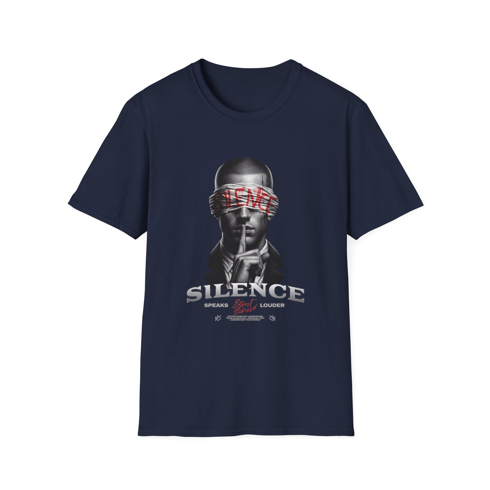 Silence Speaks Louder T-Shirt – Bold Statement Streetwear - Image 3