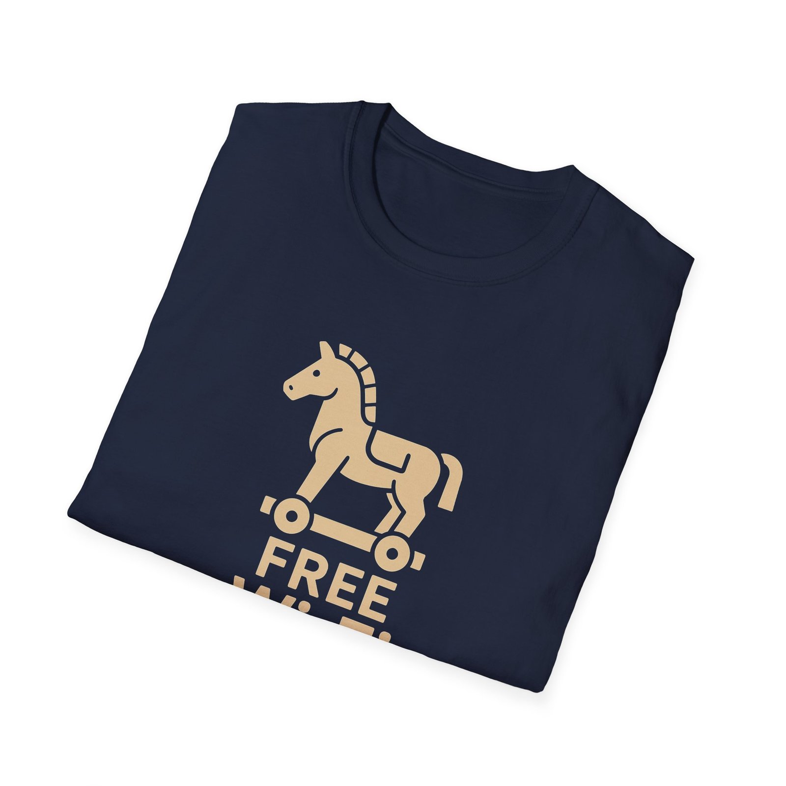 FREE Wi-Fi Horse T-Shirt – Funny Cybersecurity Tee - Image 7