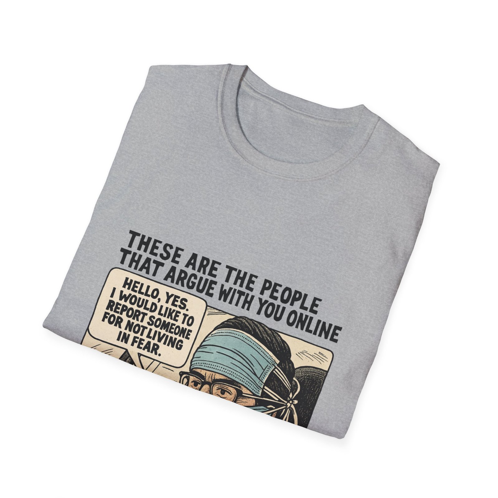 Playful Online Debate T-Shirt, Unisex Graphic Tee, Funny Argument Top, Casual Wear, Gift for Friends - Image 2