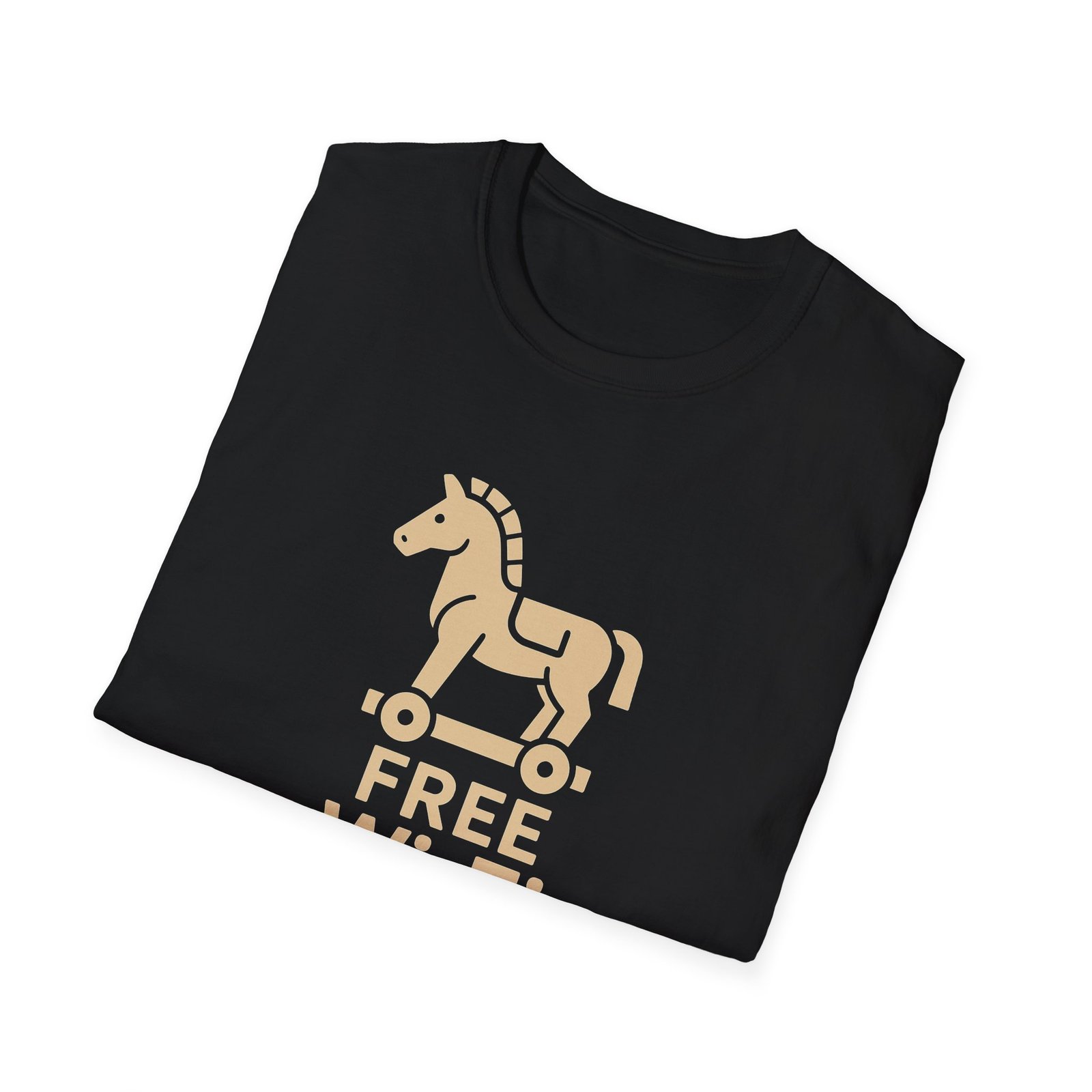 FREE Wi-Fi Horse T-Shirt – Funny Cybersecurity Tee - Image 5