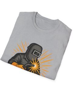 Alternative view of Welding Humor T-Shirt, Funny Welder Gift, DIY Enthusiast Tee, Sparks Fly Shirt, Unisex Welding Apparel