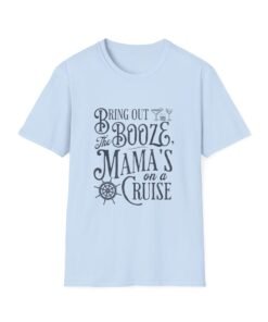 Cruise Party T-Shirt, Fun Vacation Shirt, Gift for Moms, Cruise Getaway Tee, Travel Humor Top